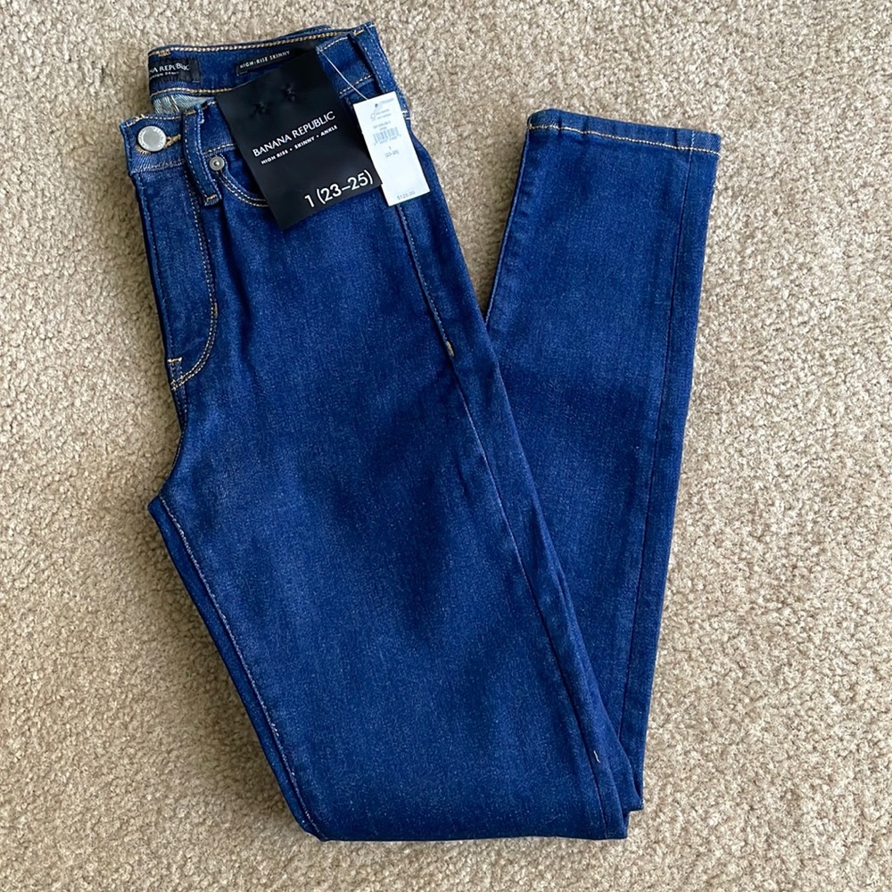 NWT Banana Republic High Waist Skinny Jean